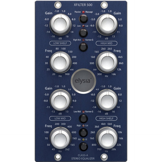 Elysia Xfilter Qube Universal Stereo Equalizer