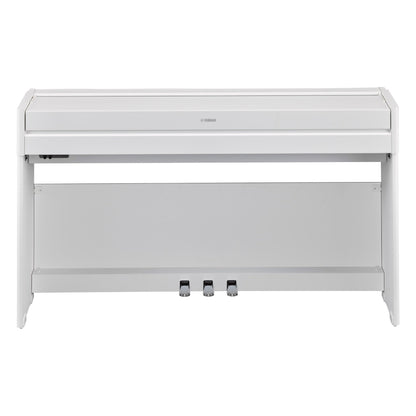 Yamaha YDPS55B 88-Note, Weighted Action Console Digital Piano - White Walnut